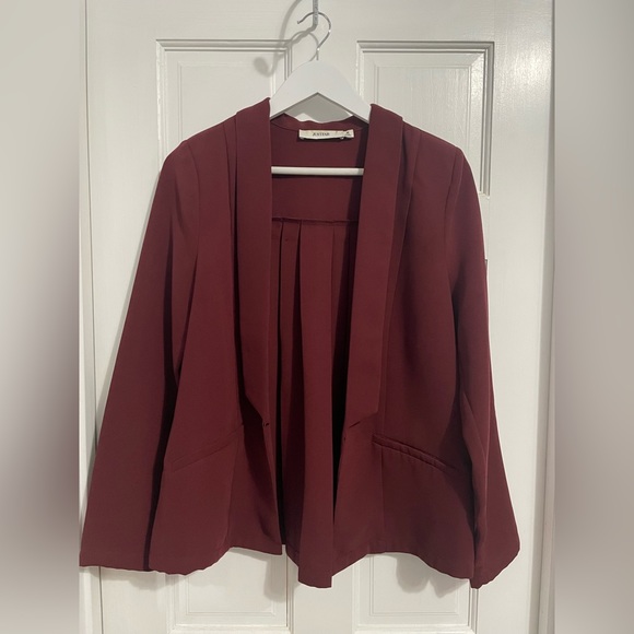 Dark Red Blazer - Size M - Picture 2 of 8